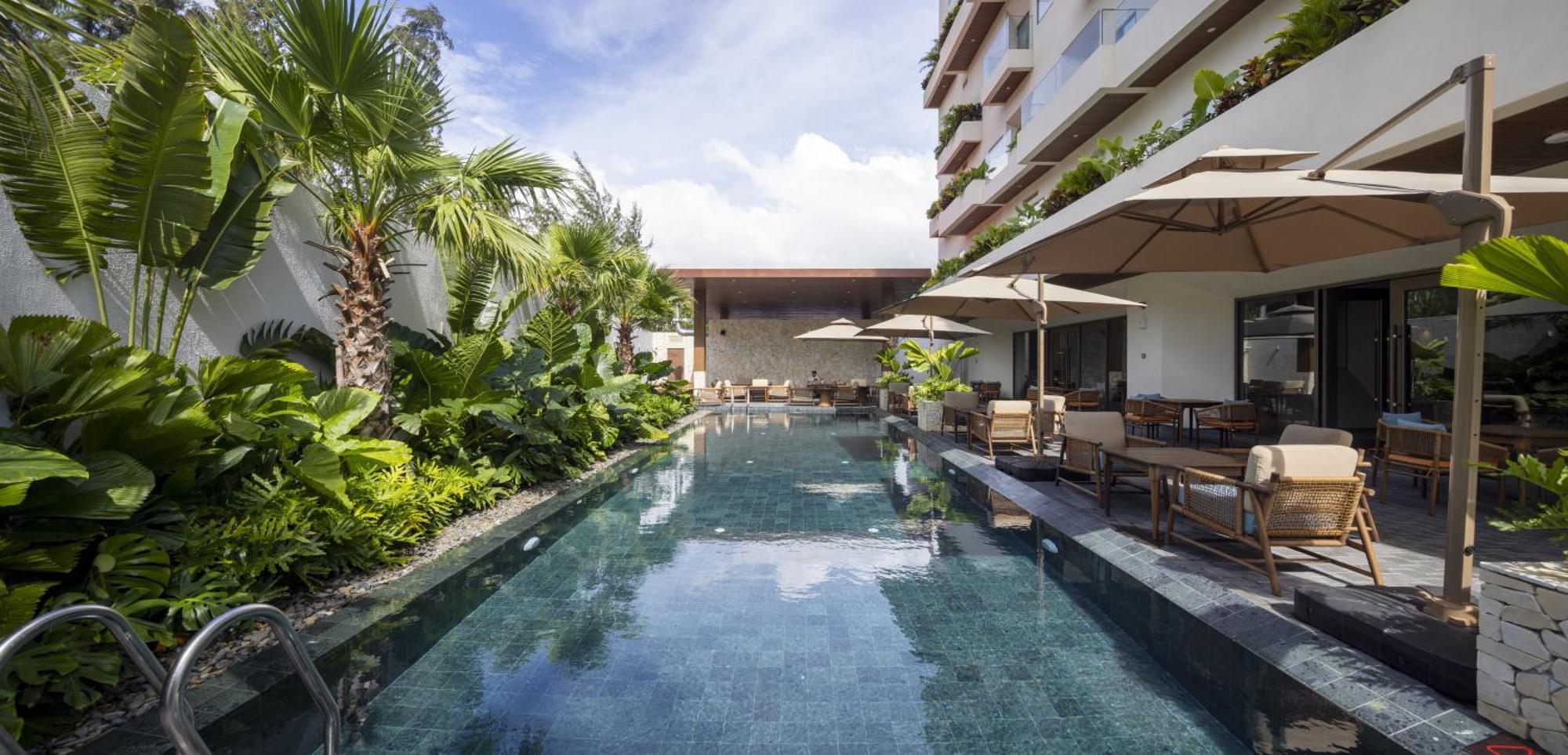 Iconic Long Hai Hotel Bagian luar foto